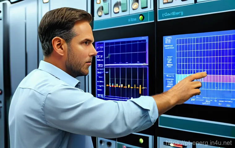 에너지관리 현업자의 하루 일과 - **Prompt 1: The Digital Awakening: Morning Data Analysis**
    "A female energy manager in her late ...